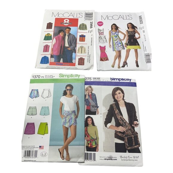 Sewing Pattern Lot of 8 Misses Sizes 6-14 UNCUT FF - Picture 2 of 3